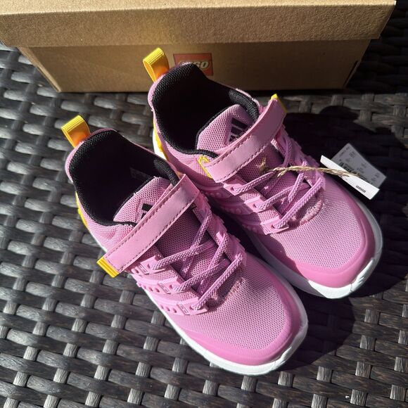 Adidas x LEGO Racer TR21 Elastic Laces and Top Strap Kid's Shoes ID7367 - Picture 3 of 16